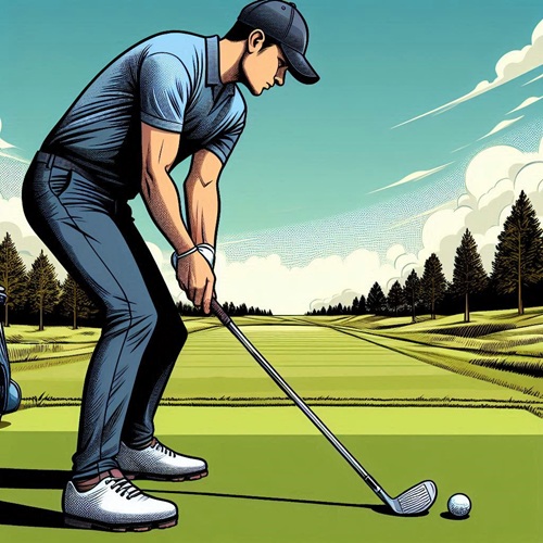 stop topping the golf ball