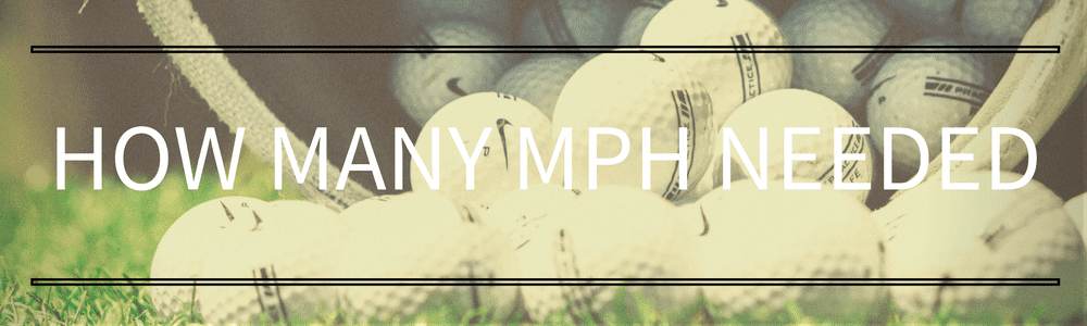 How many MPH needed