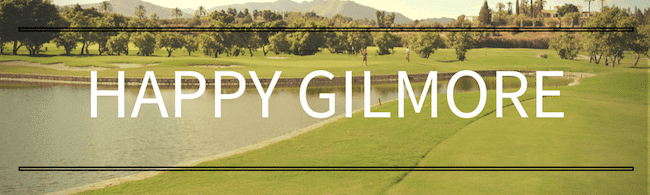 Happy Gilmore - Golf Drill