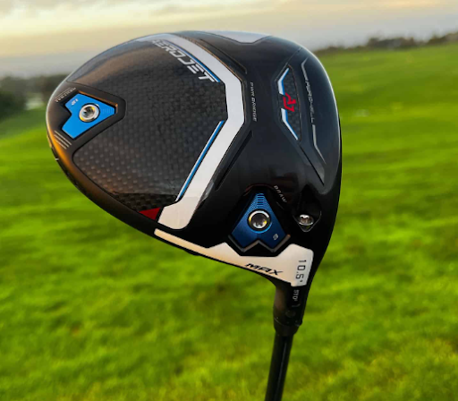 Cobra Aerojet Max driver in the golf course