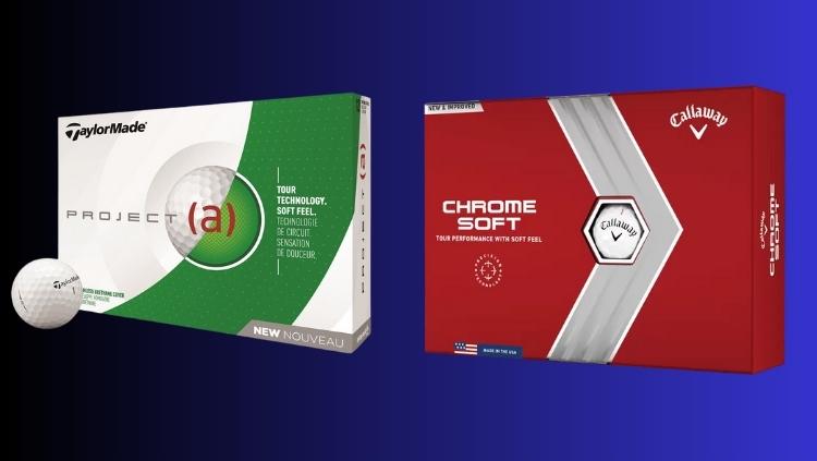taylormade project a vs callaway chrome soft