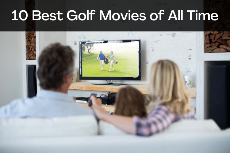 family watching golf movies