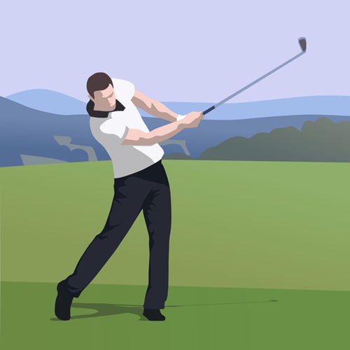 how to shallow the golf club