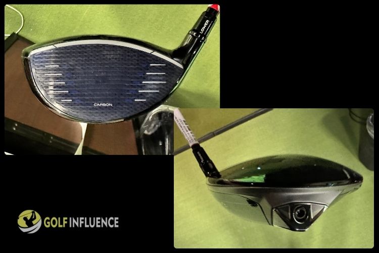 TaylorMade Qi10 Driver Face and Rear