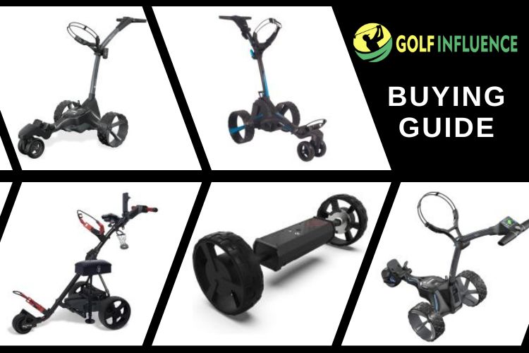 best electric golf push carts