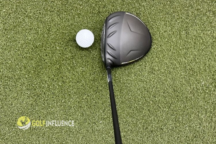 Ping G430 Max 10K hitting golf ball