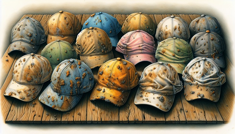 how to wash golf hats