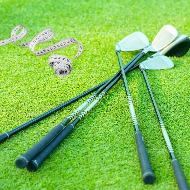 how to measure golf club length