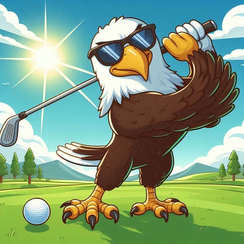 what is an eagle in golf