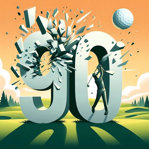 how to break 90 in golf