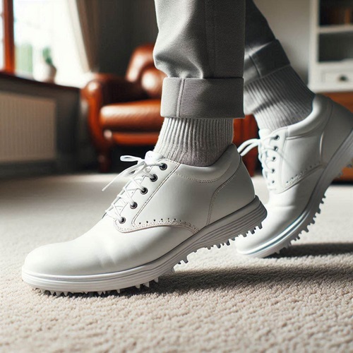 how to break in golf shoes