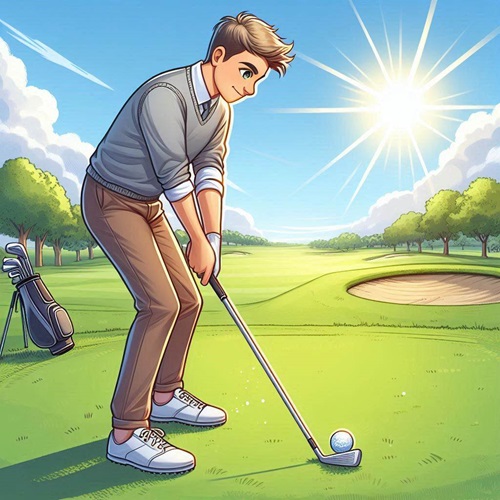 how to compress golf ball