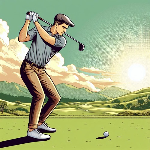 how to aim in golf