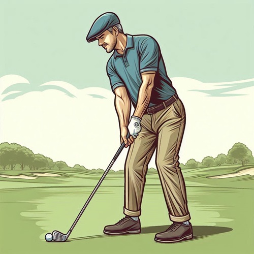 weight shift in golf swing