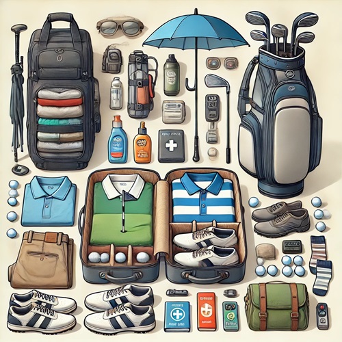 golf trip packing list