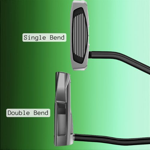 single bend vs double bend putter