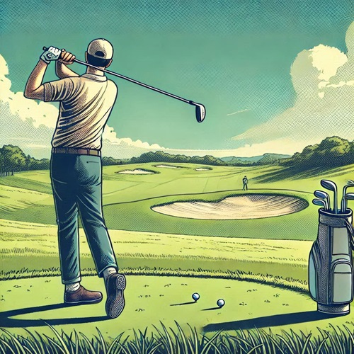 golf approach shot