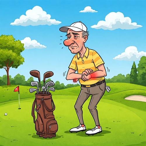 golfer's wrist