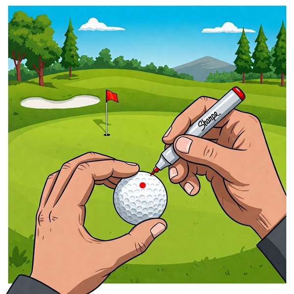 golf ball marking ideas