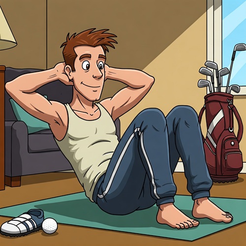 golf core exercises
