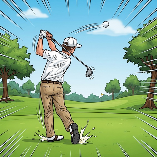 types of golf swings